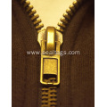 High Quality Brass Jacket Zippers